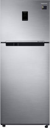 Samsung 394 L Frost Free Double Door 2 Star (2019) Refrigerator (Elegant Inox / Pet, RT39M5538S8/TL)
