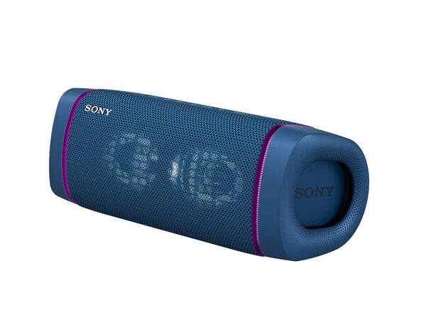 Sony SRS-XB33 Wireless Extra Bass Bluetooth Speaker with 24 Hours Battery Life, Party Lights, Party Connect, Waterproof, Dustproof, Rustproof, Speaker with...