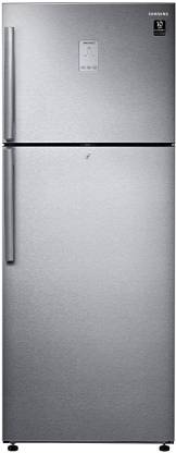 Samsung 478 L Frost Free Double Door 3 Star (2020) Convertible Refrigerator (EZ Clean Steel (Silver), RT49R633ESL/TL)