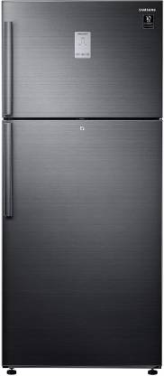 Samsung 551 L Frost Free Double Door 2 Star Convertible Refrigerator (Black Inox, RT56T6378BS/TL)