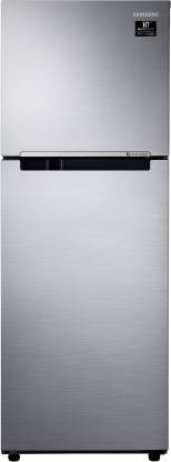 Samsung 253 L Frost Free Double Door 2 Star (2020) Refrigerator (Elegant Inox, RT28T3042S8/HL)