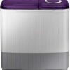 Samsung 7 kg Semi Automatic Top Load White, Grey, Purple (WT70M3200HL/TL)