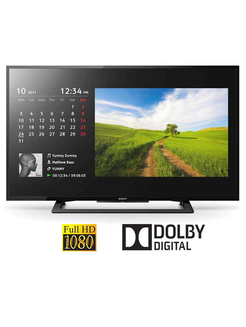 Sony Bravia 101.6cm (40 Inches) Full HD LED TV (KLV-40R252G) (Black)