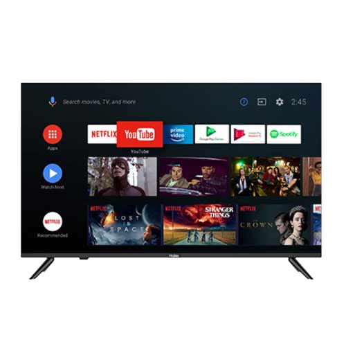 Haier Bezel Less Google Android TV – Smart AI Plus 80 cm (32 inch) HD Ready LED Smart Android TV  (LE32K6600GA)