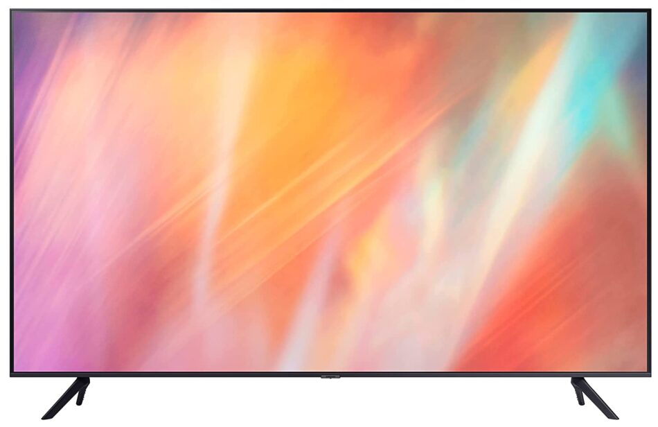 Samsung 139.7 cm (55 inches) 4K Ultra HD Smart LED TV UA55AU7700KLXL (2021 Model)