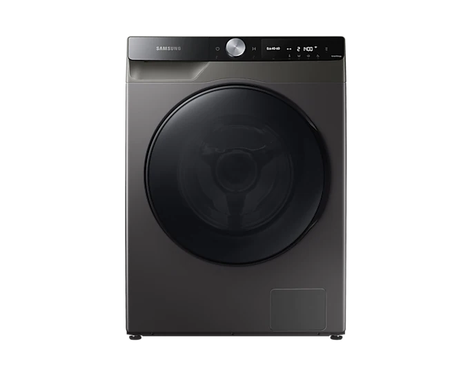 Samsung 8.0 kg Wi-Fi Enabled Inverter Fully-Automatic Washer Dryer (WD80T604DBX/TL, Inox, AI Control)